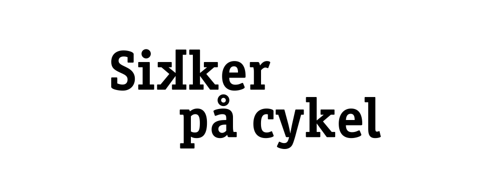 sikker paa cykel logo